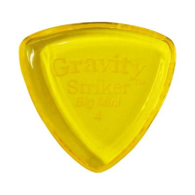 GRAVITY GUITAR PICKS Striker -Big Mini- GSRB4P 4.0mm Yellow ギターピック
