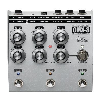 Crews Maniac Sound Cmx 3 3ch Foot Mixer 3チャンネルフットミキサー クルーズマニアックサウンド フットタイプの3chミキサー Chuya Online Com 全国どこでも送料無料の楽器店