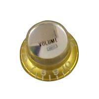 Montreux Inch Reflector Knob Volume Gold (S top) No.8245 ギターパーツ