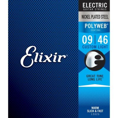 ELIXIR 12025 POLYWEB Custom Light 09-46 エレキギター弦
