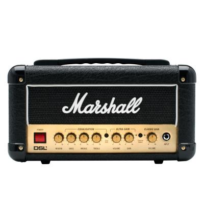 MARSHALL DSL1H 小型ギターアンプヘッド 真空管アンプ 正面・コントロールパネル