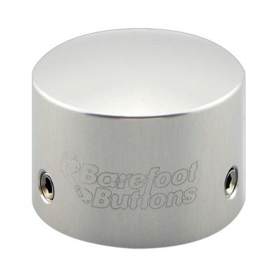Barefoot Buttons V1 Tallboy Silver エフェクターフットスイッチボタン