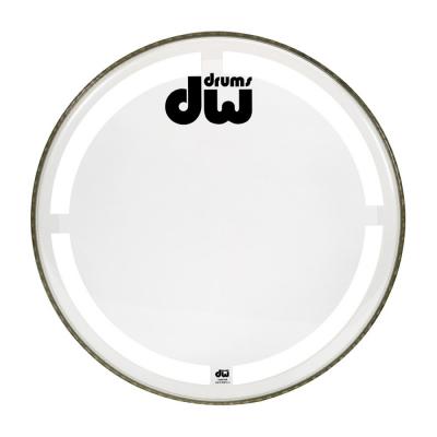 DW DW-DH-CC22K Coated Clear Drum Head コーテッドクリア バスドラム 22インチ ドラムヘッド