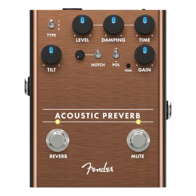 Fender Acoustic Preamp Reverb プリアンプ リバーブ ギターエフェクター
