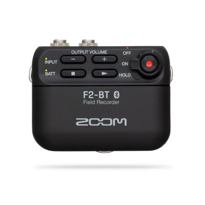 ZOOM F2-BT/B ブラック BLUETOOTH搭載 フィールドレコーダー ズーム 正面画像
