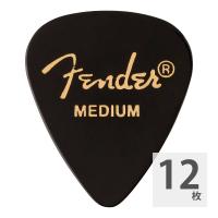 Fender 351 Shape Premium Picks Medium Black ギターピック 12枚入り