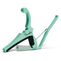 Kyser KGEFSGA Fender Classic Color Quick-Change Electric Capo Surf Green ギター用カポタスト