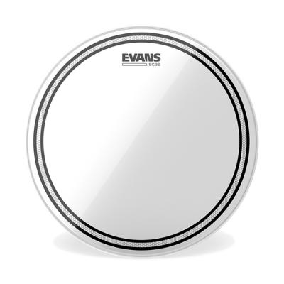 EVANS TT12EC2S 12" EC2 Snare Tom Timbale Batter Clear ドラムヘッド