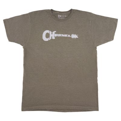 Charvel Guitar Logo T-Shirt Heather Green Lサイズ 半袖 Tシャツ