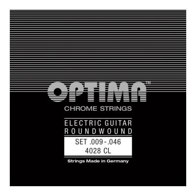 Optima Strings 4028.CL Chrome Strings エレキギター弦