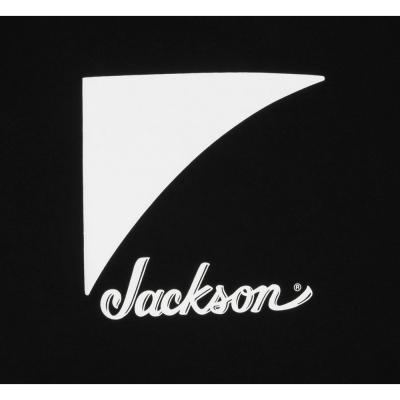 Jackson Shark Fin Logo T-Shirt Black M グラフィック画像