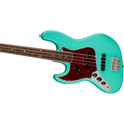 Fender American Vintage II 1966 Jazz Bass Left Hand RW SFMG レフティ エレキベース 斜めアングル画像
