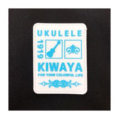 KIWAYA KLC-D-Con/BK ウクレレライトケース ブラック 2本用 コンサート用ウクレレケース ウクレレライトケース コンサート用ウクレレケース イラスト ロゴ 画像