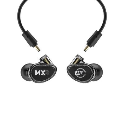 MEE audio ミーオーディオ MX3 PRO BK カナル型 有線イヤホン 全体像