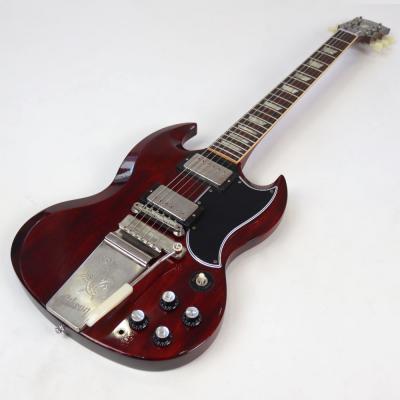 Gibson Custom Shop ギブソン カスタムショップ 1964 SG Standard Reissue W/ Maestro Vibrola VOS Cherry Red エレキギター ボディサイド、トップ