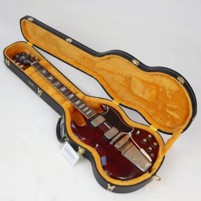 Gibson Custom Shop ギブソン カスタムショップ 1964 SG Standard Reissue W/ Maestro Vibrola VOS Cherry Red エレキギター ケース、本体
