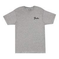 Fender フェンダー Transition Logo Tee Athletic Gray グレー Mサイズ Tシャツ
