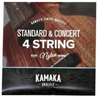 KAMAKA S-1 ウクレレ弦 ソプラノ / コンサート用 ブラックナイロン弦セット