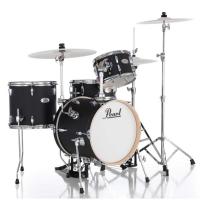 Pearl MIDTOWN MT564/C-D ドラムシェル＆ハードウェアキット #752 Matte Asphalt Black ドラムセット