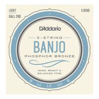 D’Addario ダダリオ EJ69B 5-String Banjo Phosphor Bronze Light 9-20 5弦バンジョー弦 ボールエンド