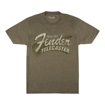 Fender フェンダー Since 1951 Telecaster T-Shirt Military Heather Green Sサイズ Tシャツ