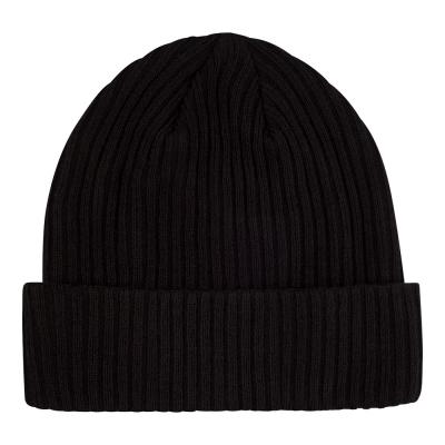 Fender フェンダー Pick Patch Ribbed Beanie Black ニットキャップ 背面