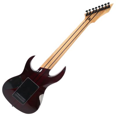 【訳あり】B.C.Rich SHREDZILLA 8 PROPHECY ARCHTOP WITH EVERTUNE LAVA Burst 8弦エレキギター アウトレット ボディバック画像