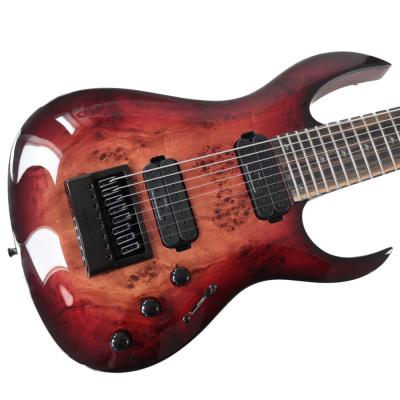 【訳あり】B.C.Rich SHREDZILLA 8 PROPHECY ARCHTOP WITH EVERTUNE LAVA Burst 8弦エレキギター アウトレット ボディ画像