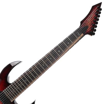 【訳あり】B.C.Rich SHREDZILLA 8 PROPHECY ARCHTOP WITH EVERTUNE LAVA Burst 8弦エレキギター アウトレット ネック