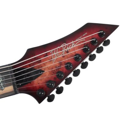 【訳あり】B.C.Rich SHREDZILLA 8 PROPHECY ARCHTOP WITH EVERTUNE LAVA Burst 8弦エレキギター アウトレット ヘッド画像