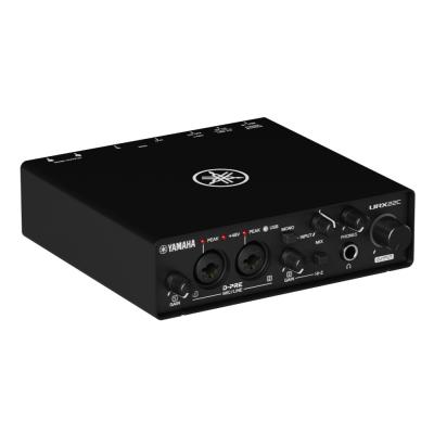 YAMAHA ヤマハ URX22C USBオーディオインターフェース 左斜めアングル画像