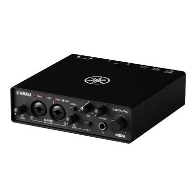 YAMAHA ヤマハ URX22C USBオーディオインターフェース 右斜めアングル画像