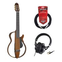 YAMAHA SLG200NW サイレントギター SD GAZER SDG-H5000 モニターヘッドホン ギターケーブル付きセット