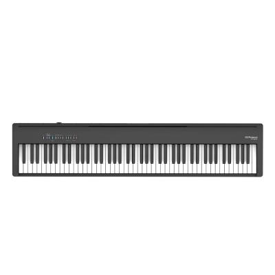 ROLAND FP-30X-BK Digital Piano ブラック 電子ピアノ キーボードスタンド キーボードベンチ 3点セット [鍵盤 Eset] ローランド 正面画像