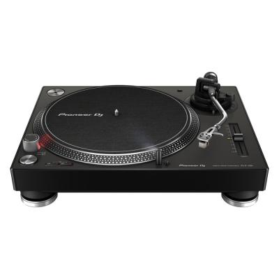 Pioneer DJ PLX-500-K Black ターンテーブル リスニングセット Pioneer DJ DM-40D-BT アイソレーションパッド付きセット Pioneer DJ PLX-500-K Black ターンテーブルの正面画像
