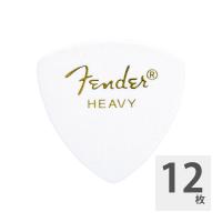 Fender 346 Shape Classic Celluloid Picks Heavy White ギターピック×10枚