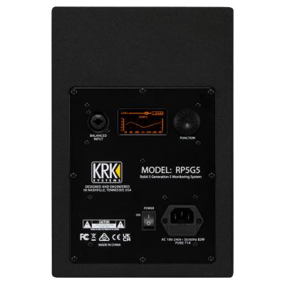 KRK SYSTEMS RP5G5 ROKIT G5 パワードモニタースピーカー×2本セット（ペア） 背面