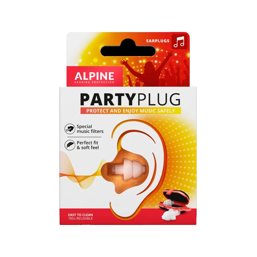 ALPINE HEARING PROTECTION PartyPlug Transparent イヤープラグ 耳栓 パッケージ画像