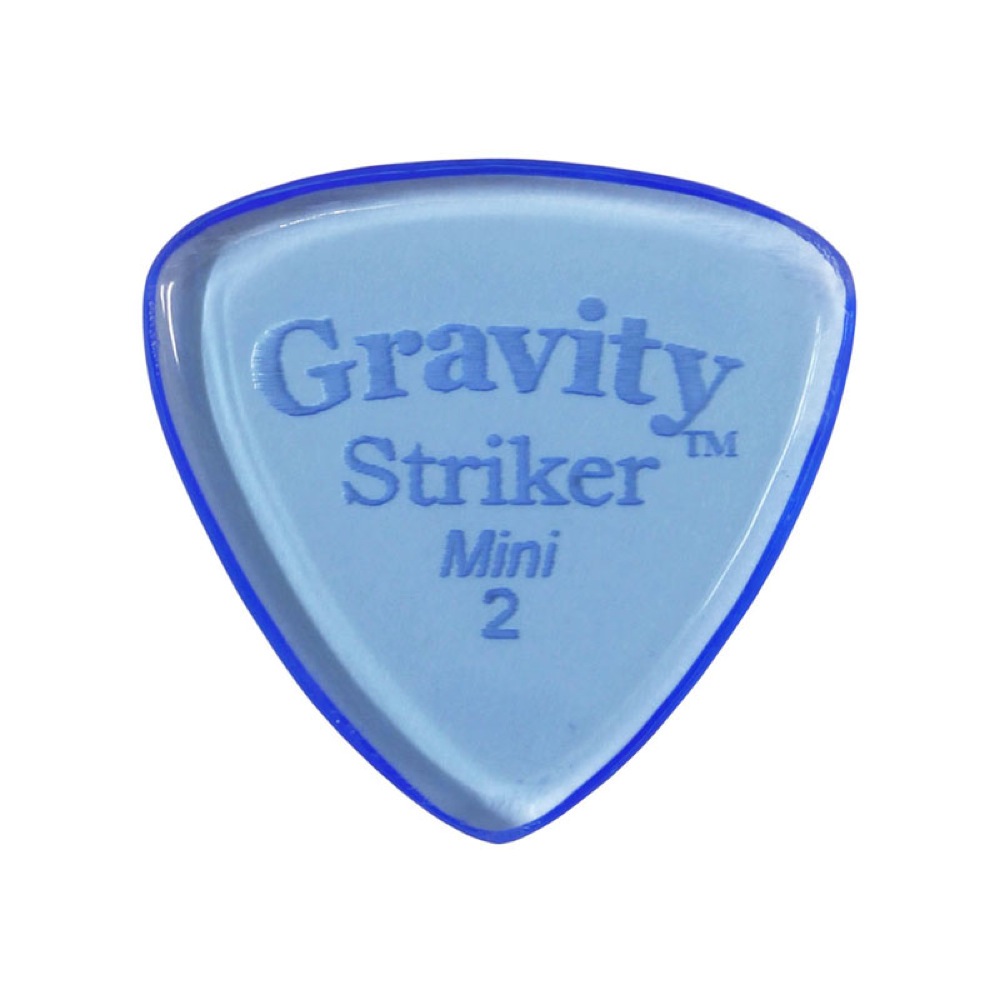 GRAVITY GUITAR PICKS Striker -Mini- GSRM2P 2.0mm Blue ギターピック