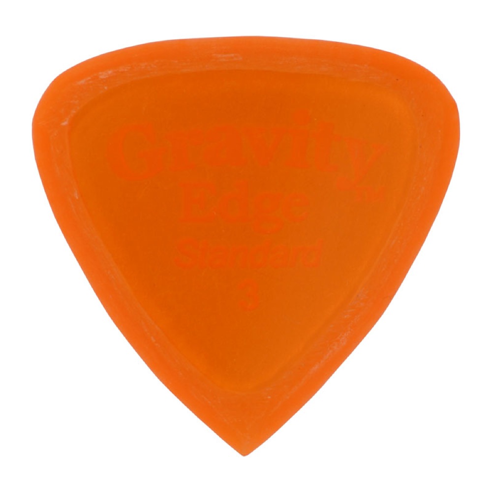 GRAVITY GUITAR PICKS Edge -Standard Master Finish- GEES3M 3.0mm Orange ギターピック