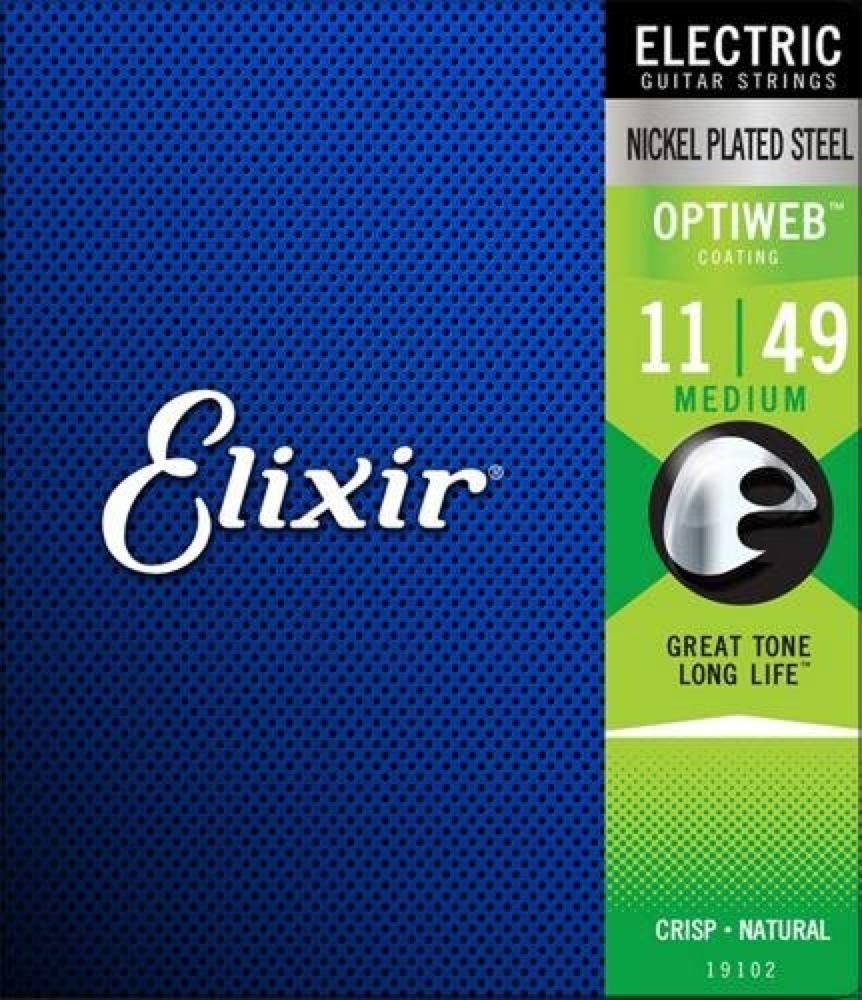 ELIXIR 19102 Optiweb Medium 11-49 エレキギター弦