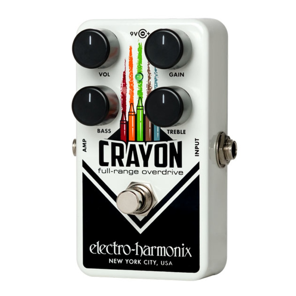 ELECTRO-HARMONIX Crayon BK Full-Range Overdrive オーバードライブ エフェクター