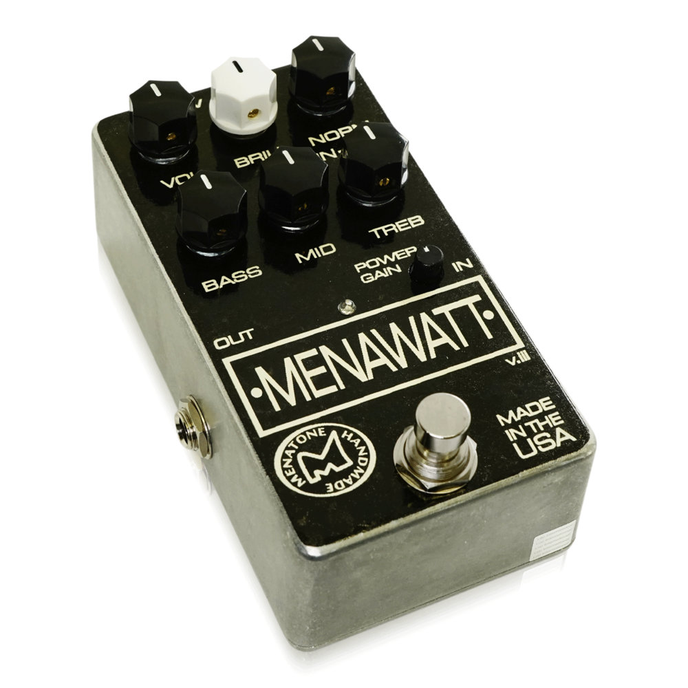 Menatone メナトーン MenaWatt オーバードライブ ギターエフェクター 全体画像