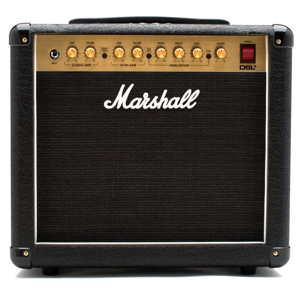 MARSHALL DSL5C ギターアンプ コンボ 真空管アンプ 全体像・正面