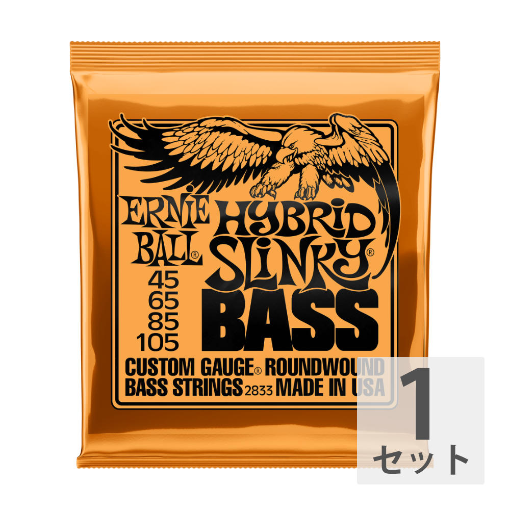 ERNIE BALL 2833/HYBRID SLINKY BASS ベース弦