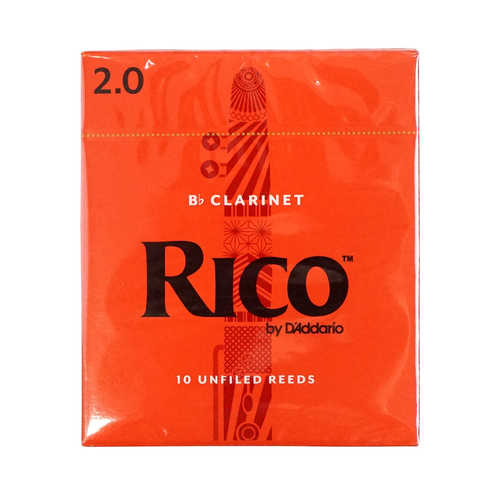 D’Addario Woodwinds/RICO RCA1020 リコ B♭クラリネット リード 2 10枚入