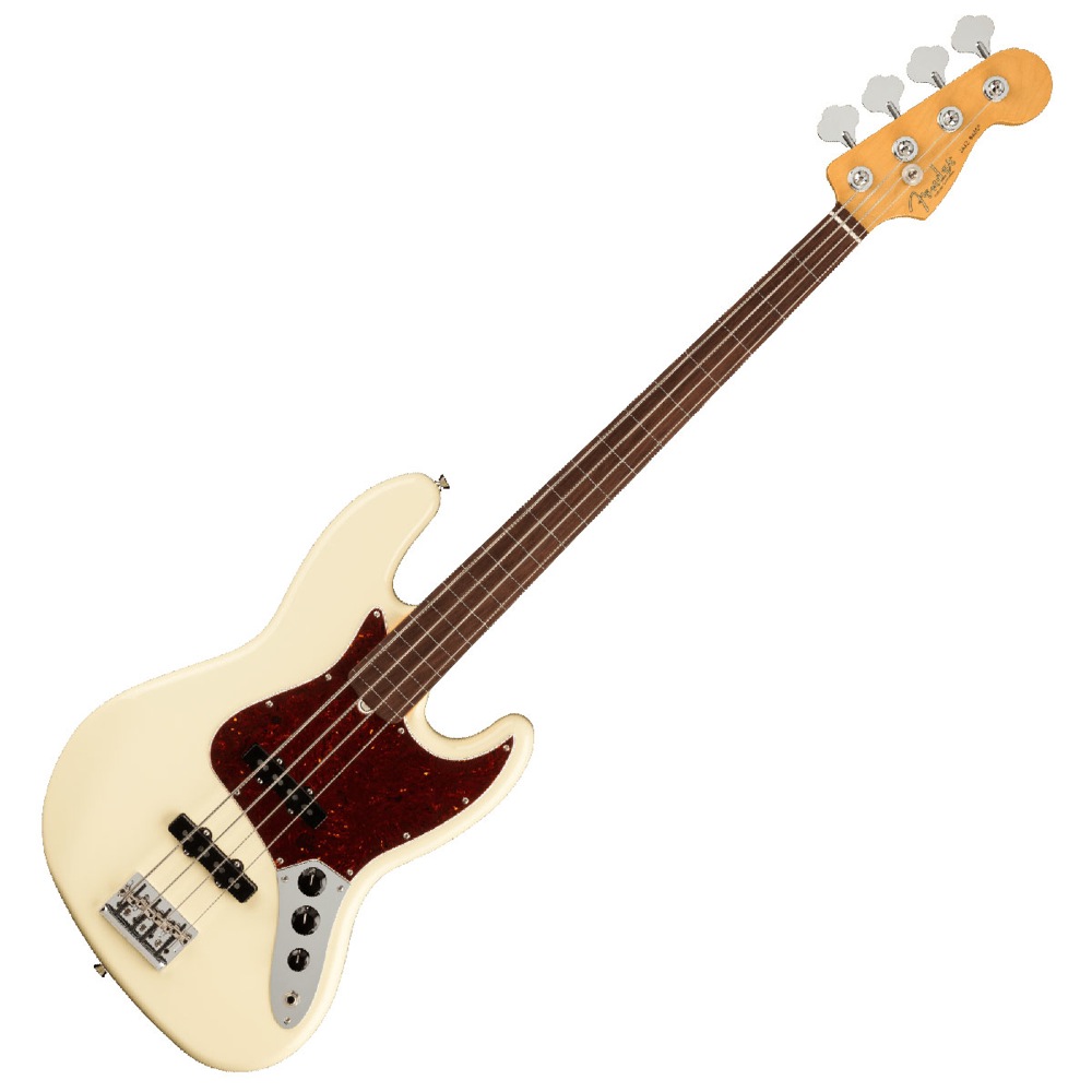 Fender American Professional II Jazz Bass Fretless RW OWT フェンダー アメプロ2 ジャズベース フレットレス オリンピックホワイト