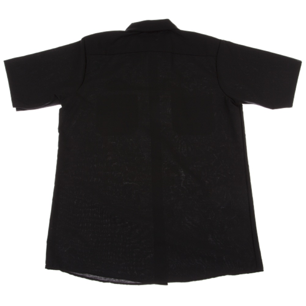 EVH イーブイエイチ Woven Shirt Black XL 半袖 ワークシャツ 背面画像