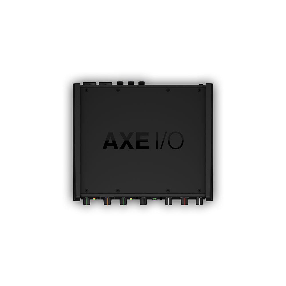 IK Multimedia AXE I/O + AmpliTube 5 MAX Bundle + TONEX MAX バンドル オーディオインターフェイス 上部画像
