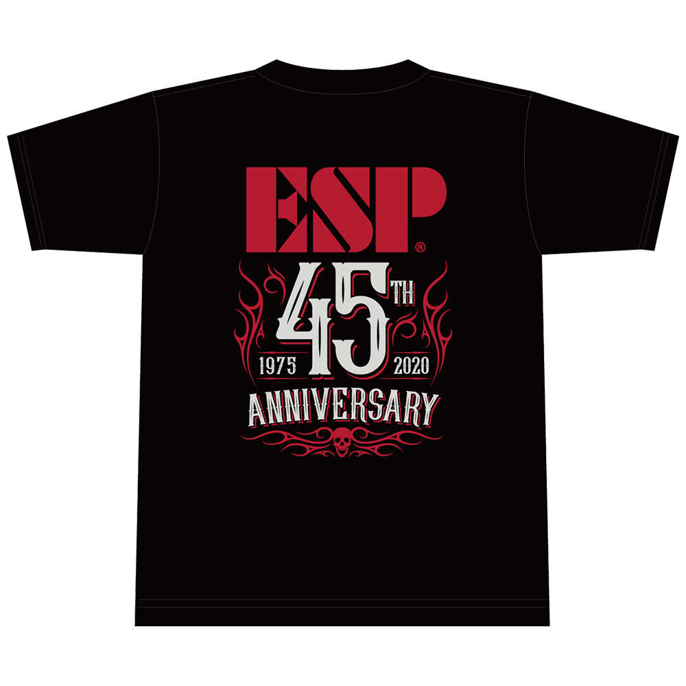 ESP 45th T-SHIRT XLサイズ Tシャツ 半袖 ESP 45th T-SHIRT XLサイズ Tシャツ 半袖 裏面